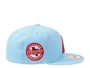 New Era 59Fifty Houston Astros Prototype Logo/45th Anniversary Patch Fitted Cap
